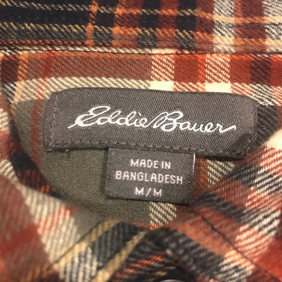 Eddie Bauer NWT Flannel Shirt - Picture 3 of 4